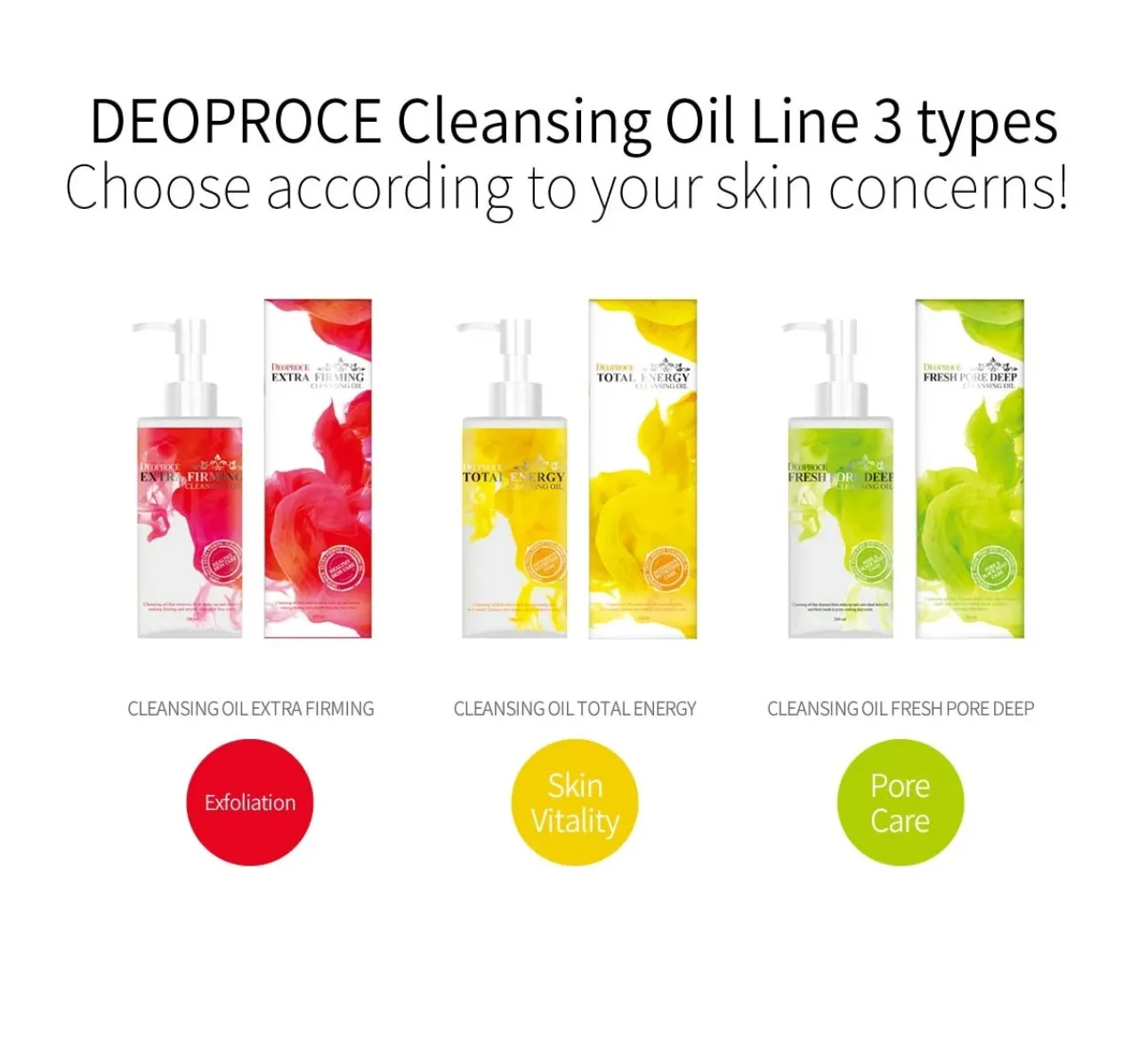[Deoproce] Total Energy Cleansing Oil (200ml)