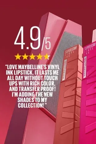 MAYBELLINE Superstay Vinyl Ink Liquid Lipstick 4.2ML