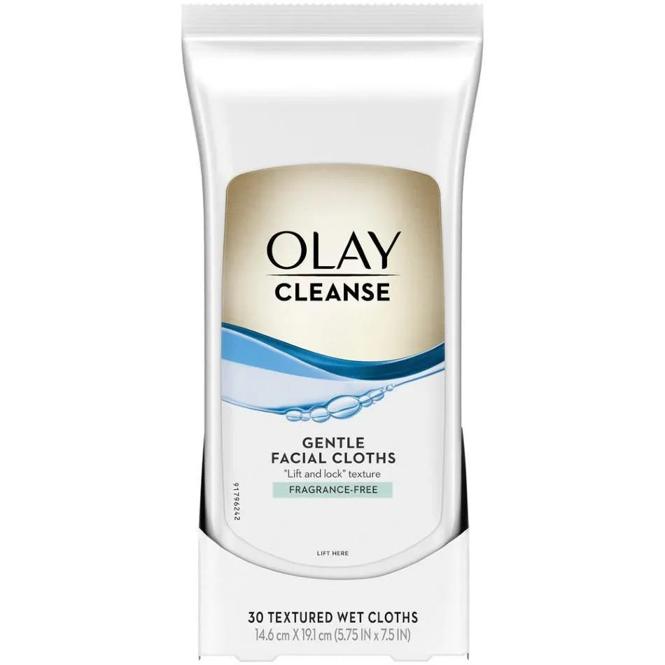 Olay Daily Facials Cloths Sensitive Skin 30 Pack